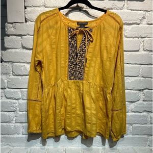 Chelsea And Theodore Mustard, Hobo Style Top